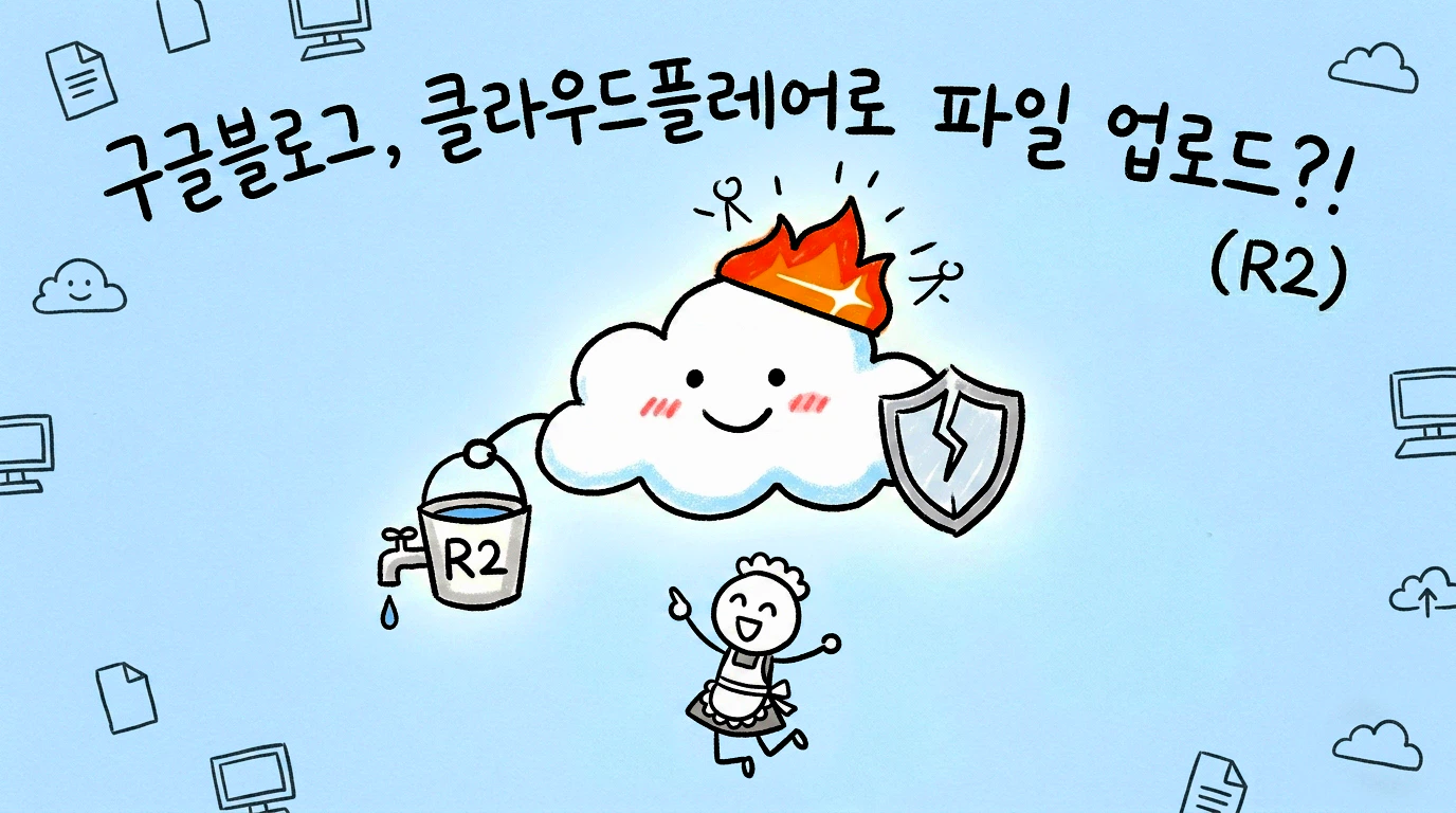 블로그스팟 Cloudflare R2 파일 업로드 가이드